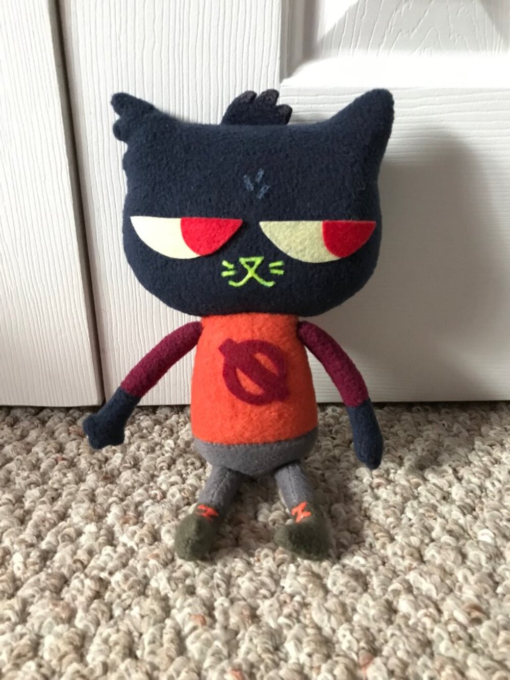Night in the Woods Mae Borowski Fanmade Plush